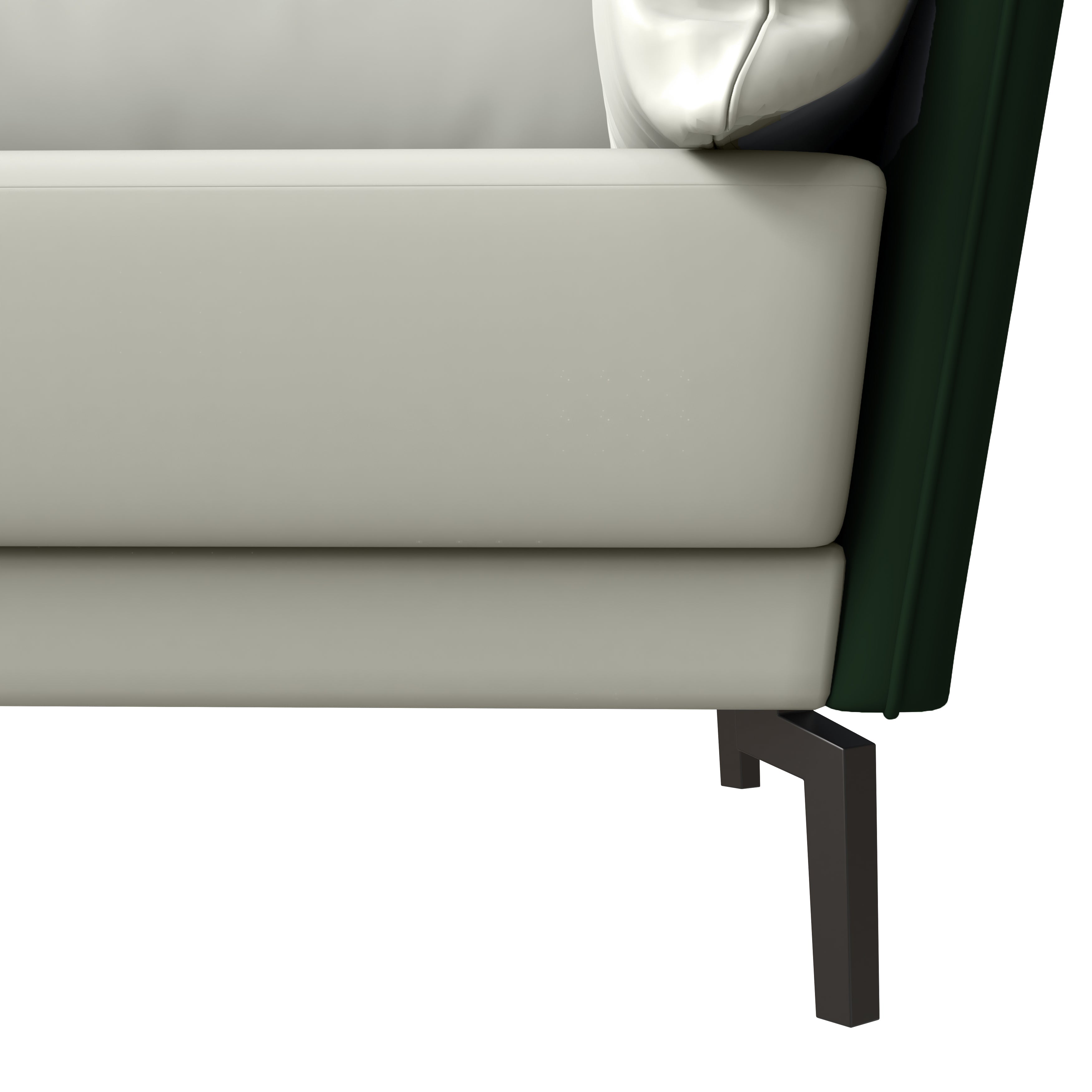 Luxify Collection Three Seater Sofa in Green