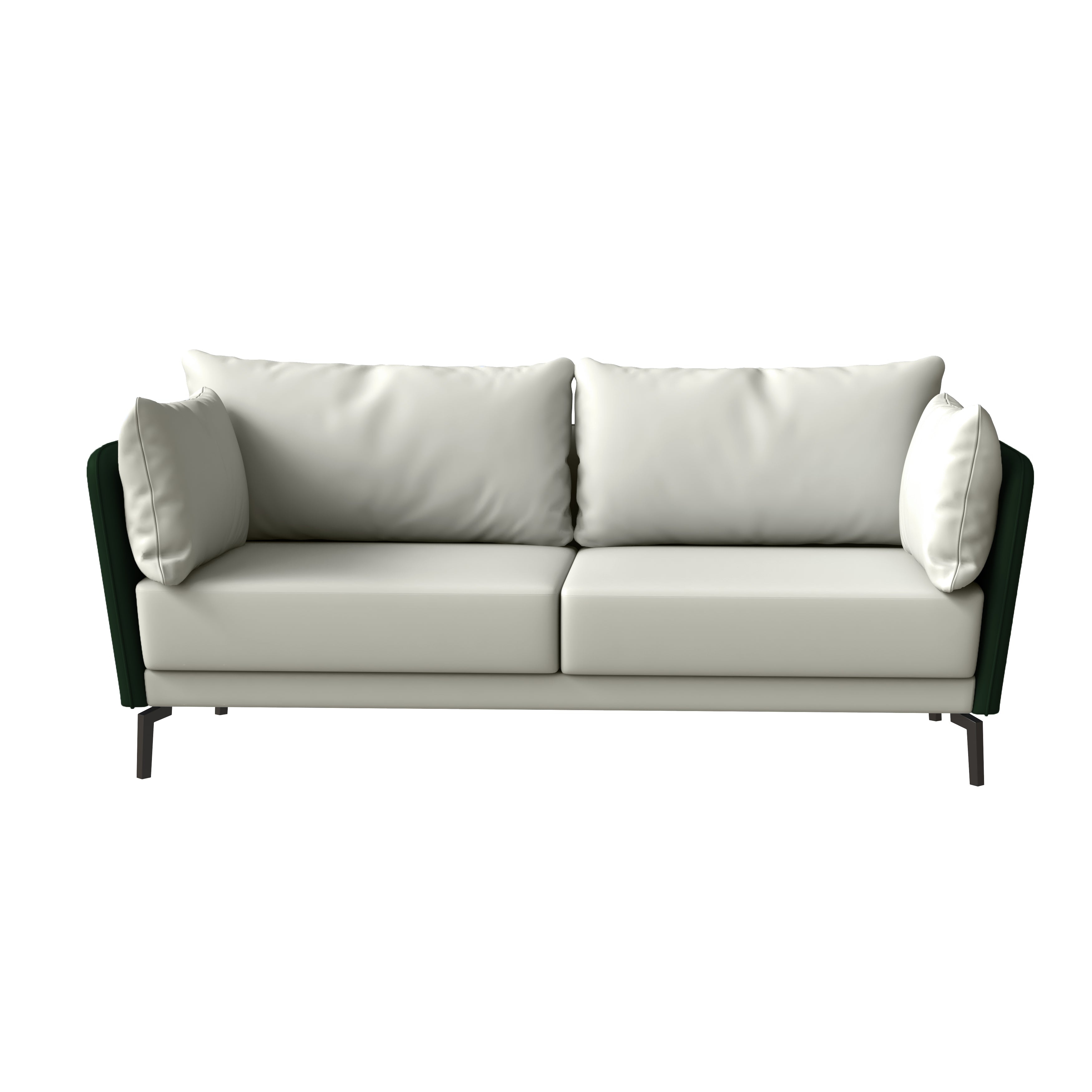 Luxify Collection Three Seater Sofa in Green