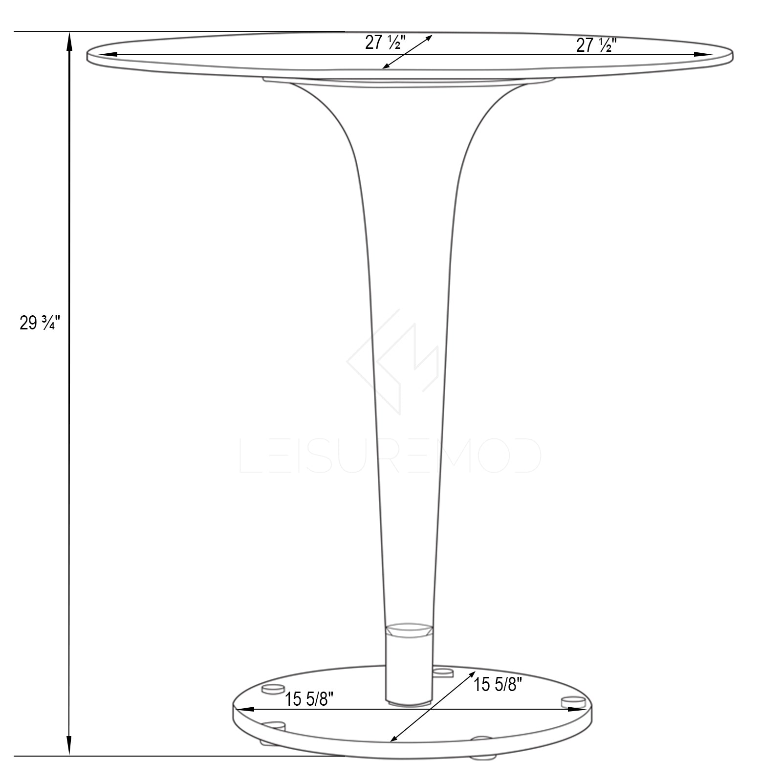 Elliot Glass Dining Table