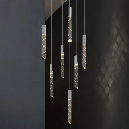 Large Crystal Chandelier for High Ceiling