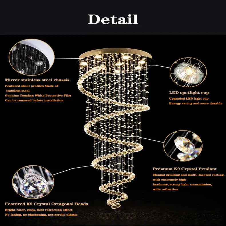 Large Foyer Lighting For High Ceiling & Entryway