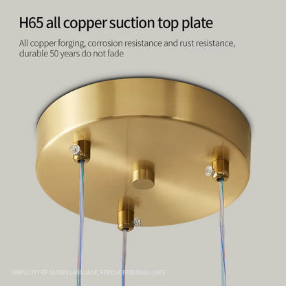 Classic Modern Acrylic Orb Chandelier