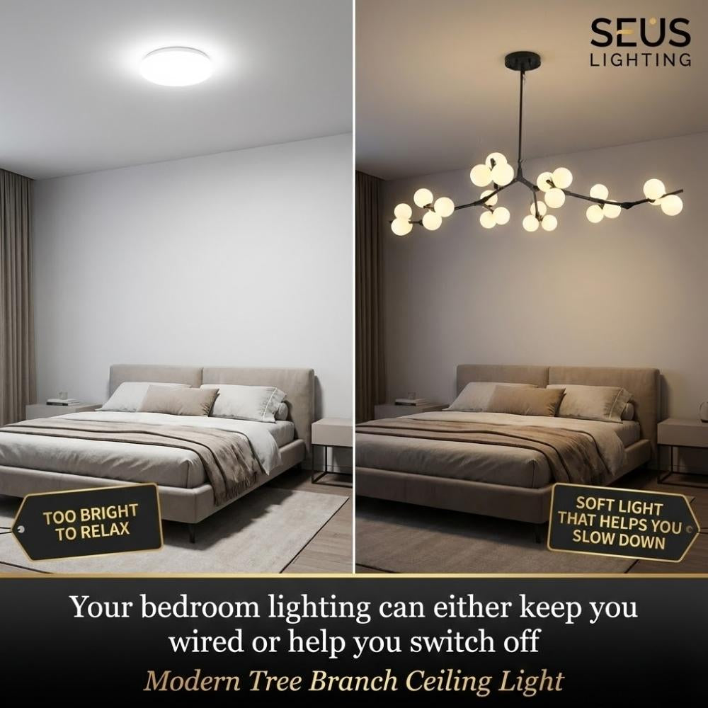 Lio Modern Tree Branch Ceiling Light Fixture