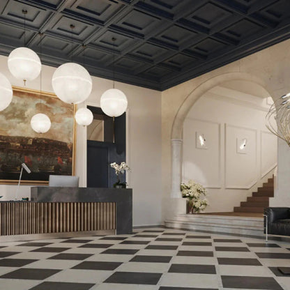 Classic Copper Sphere Pendant Lamp Chandelier