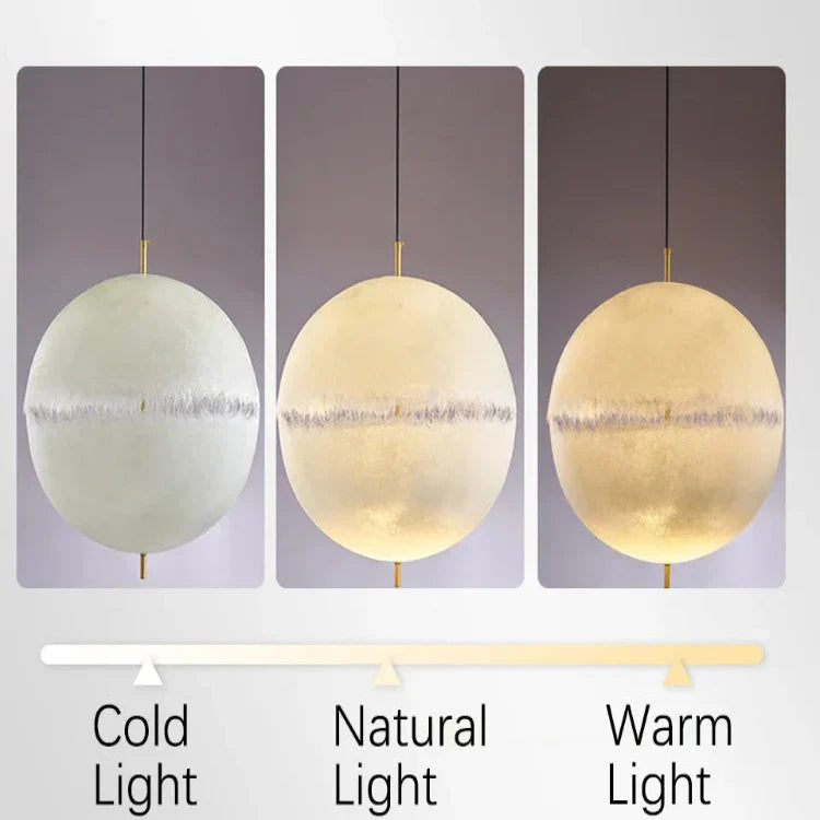 Lissa Copper Sphere Pendant Lamp Chandelier