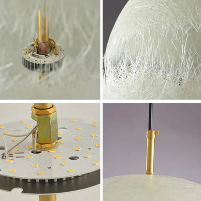 Lissa Copper Sphere Pendant Lamp Chandelier