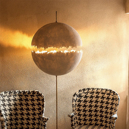 Lissa Modern Led White Sphere Floor Lamp