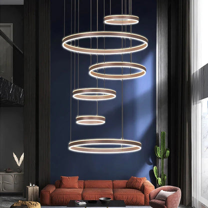 Lucy Modern Staircase Chandelier