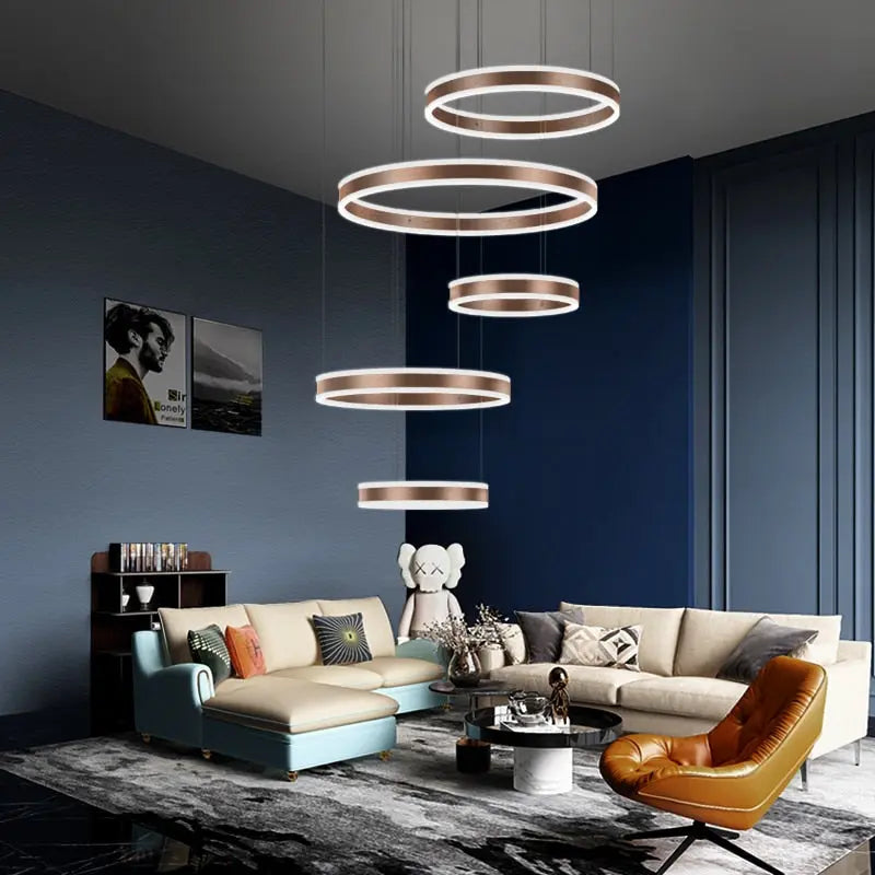 Lucy Modern Staircase Chandelier
