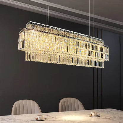 Luxury Linear Krsystal Chandelier