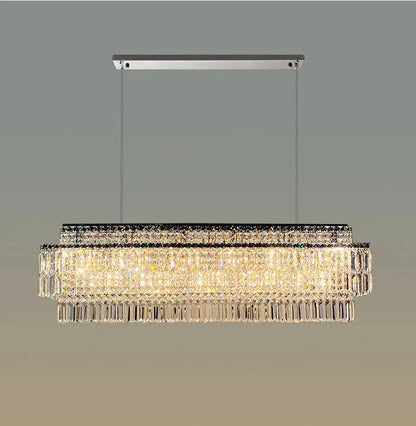 Luxury Linear Krsystal Chandelier