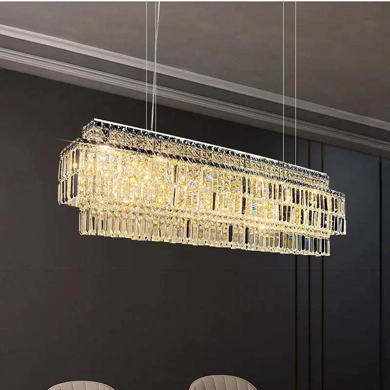 Luxury Linear Krsystal Chandelier