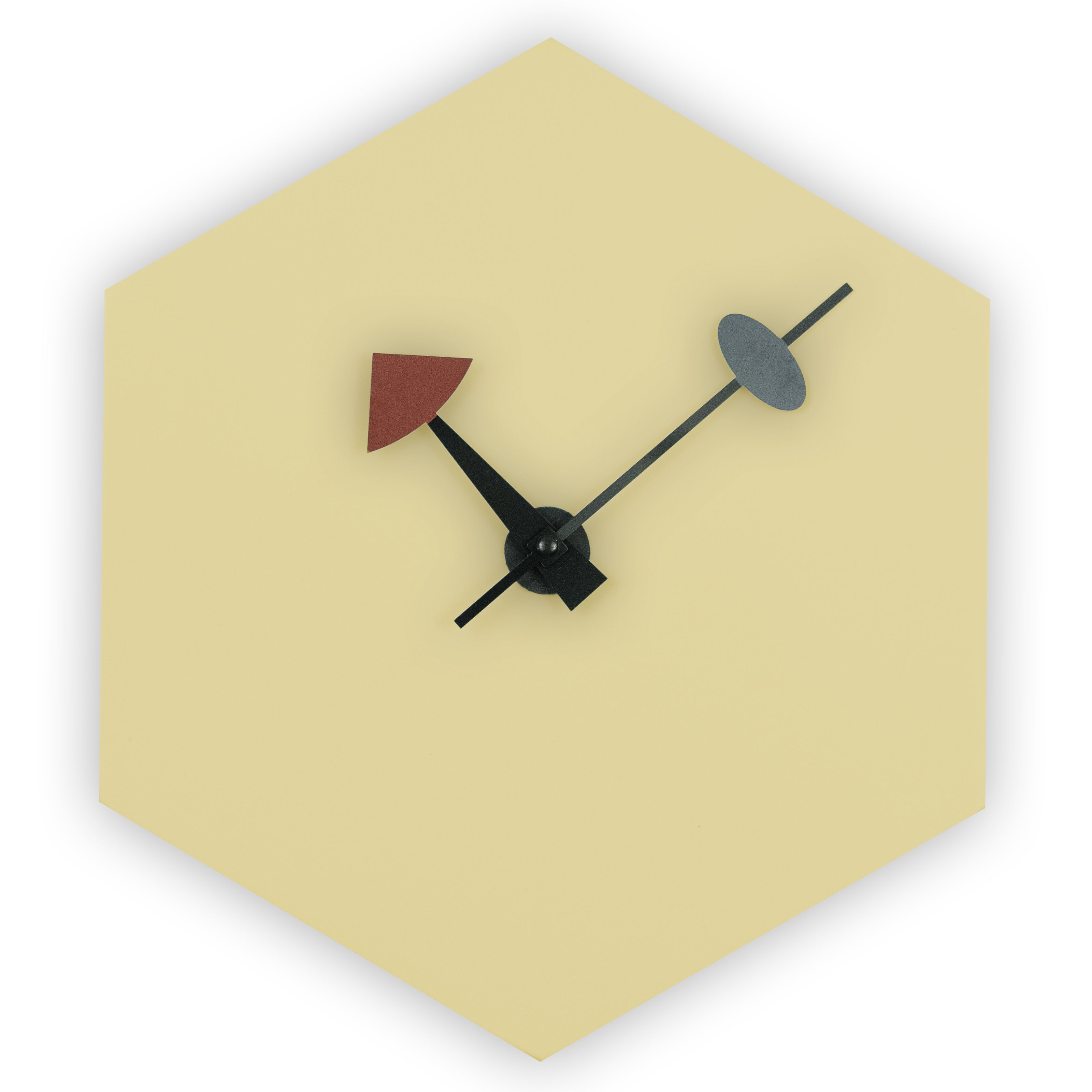 Chester Hexagon Shaped Wall Clock