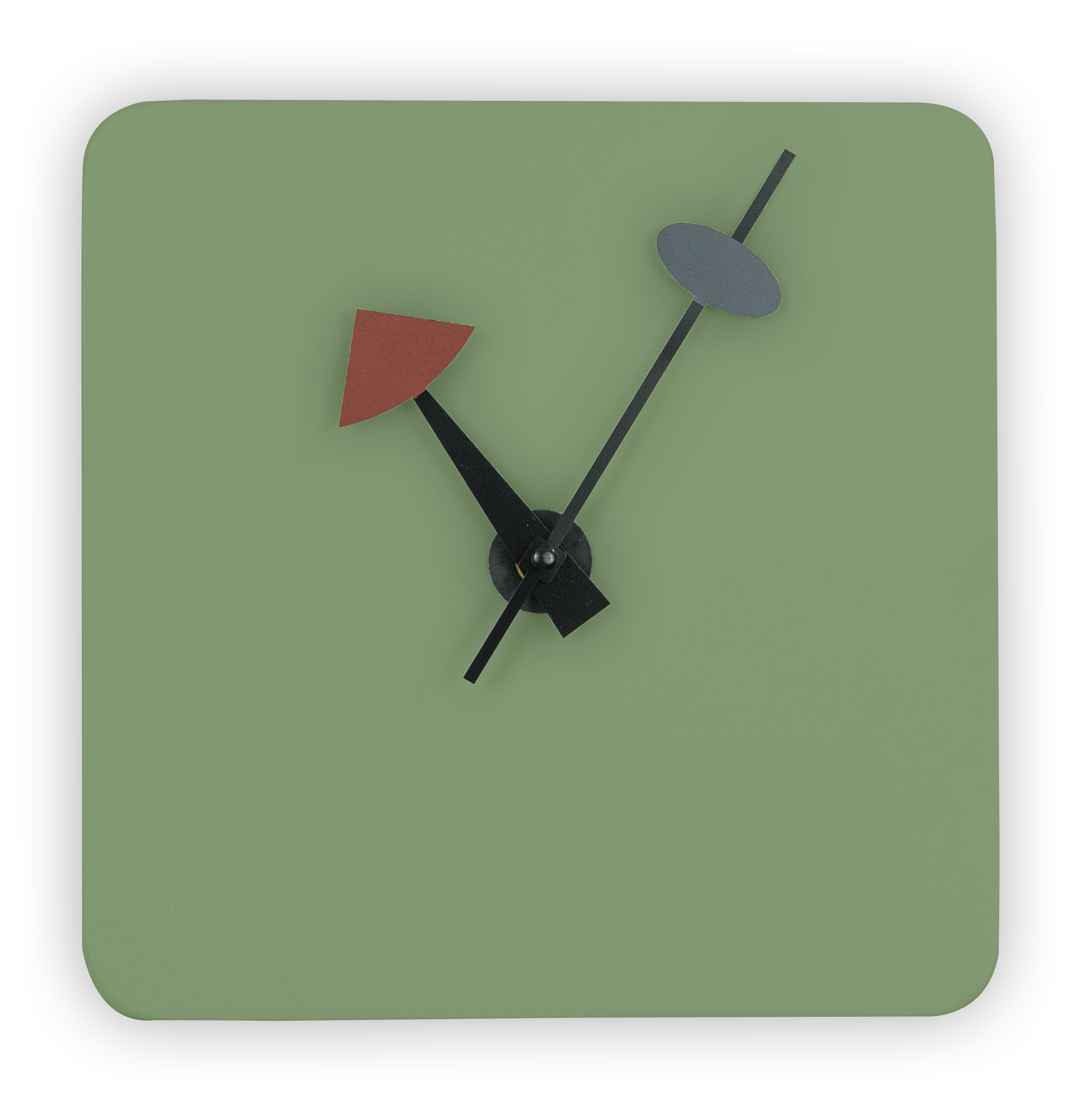 Manchester Modern Design Square Silent Non-Ticking Wall Clock