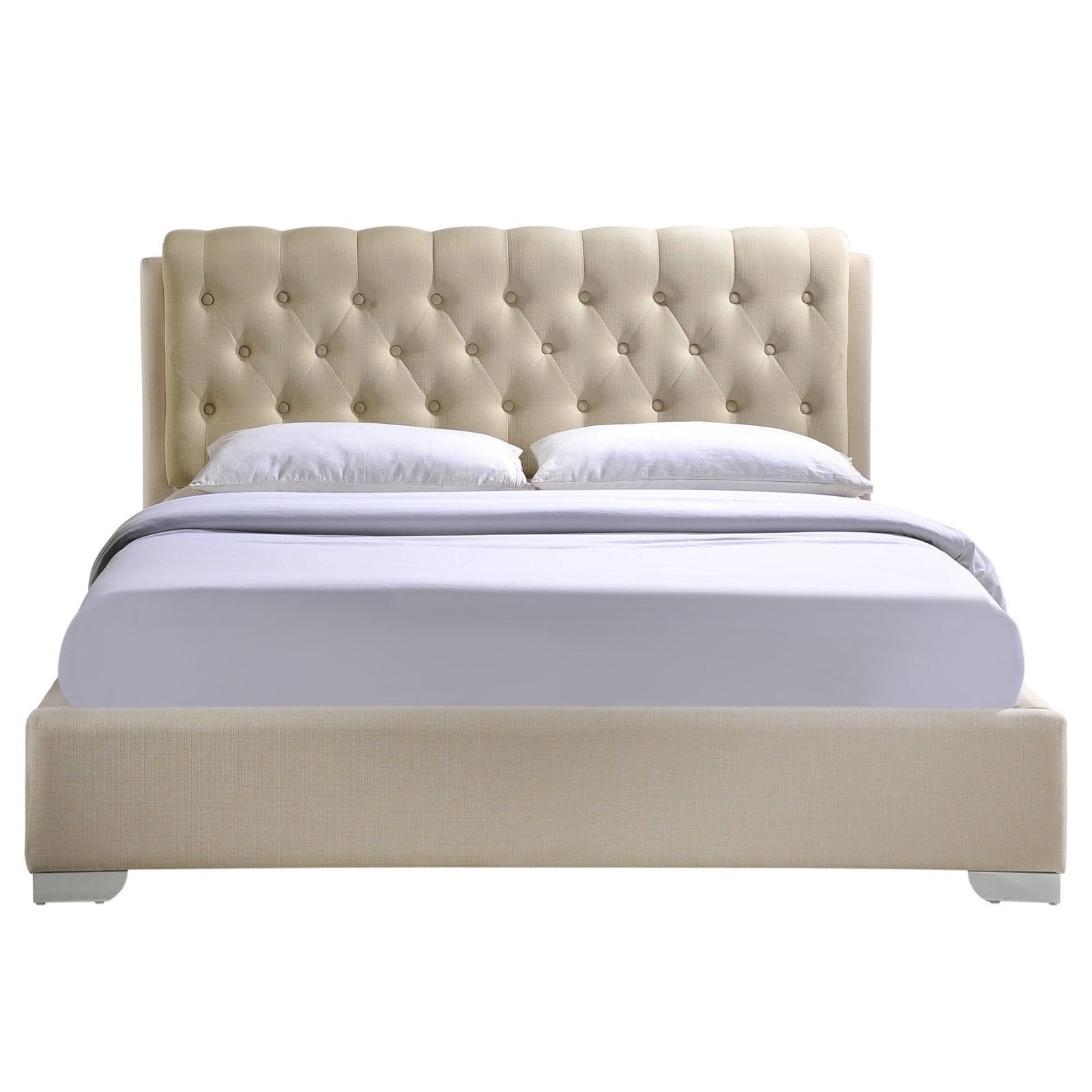 Amelia Queen Fabric Bed