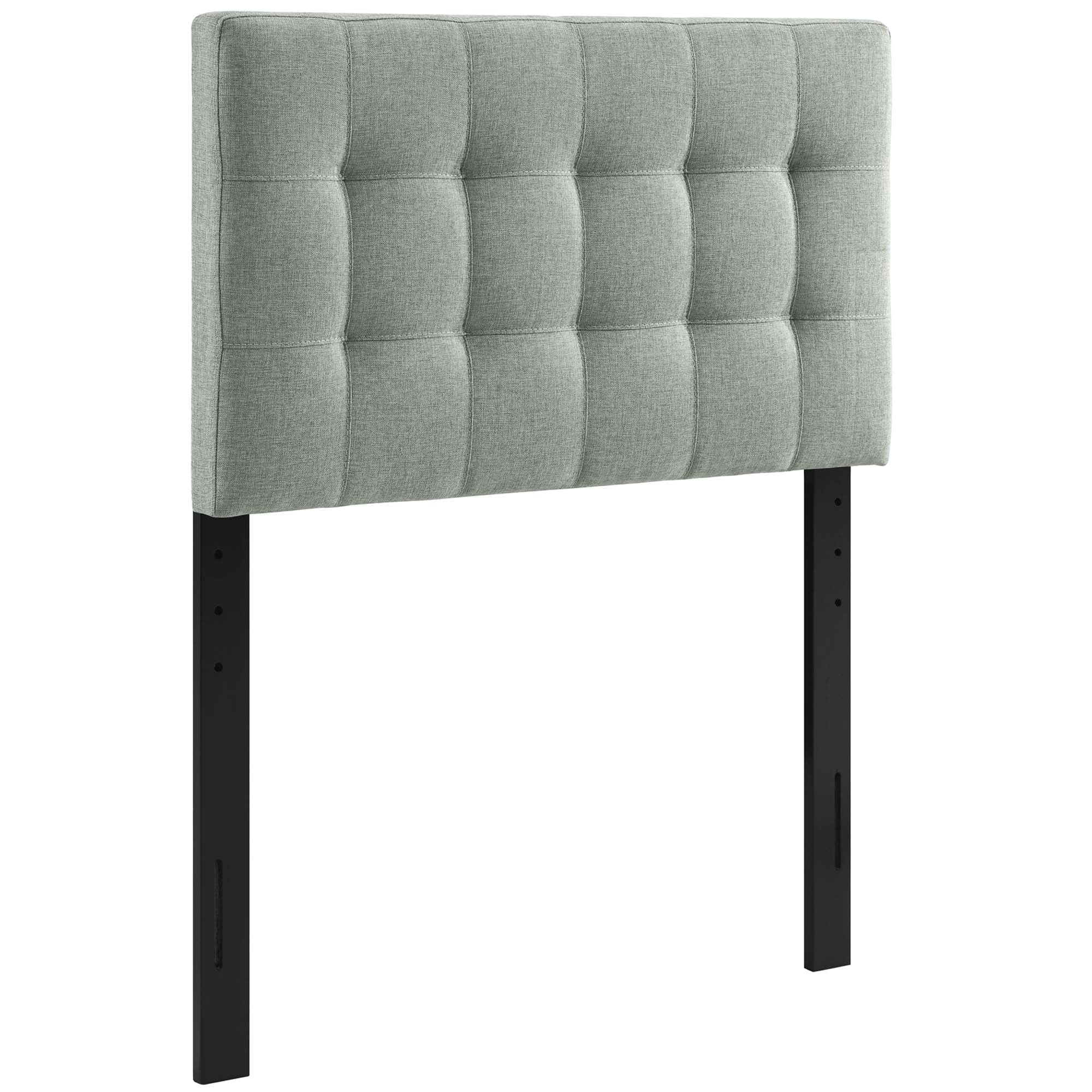 Lily Twin Upholstered Fabric Headboard