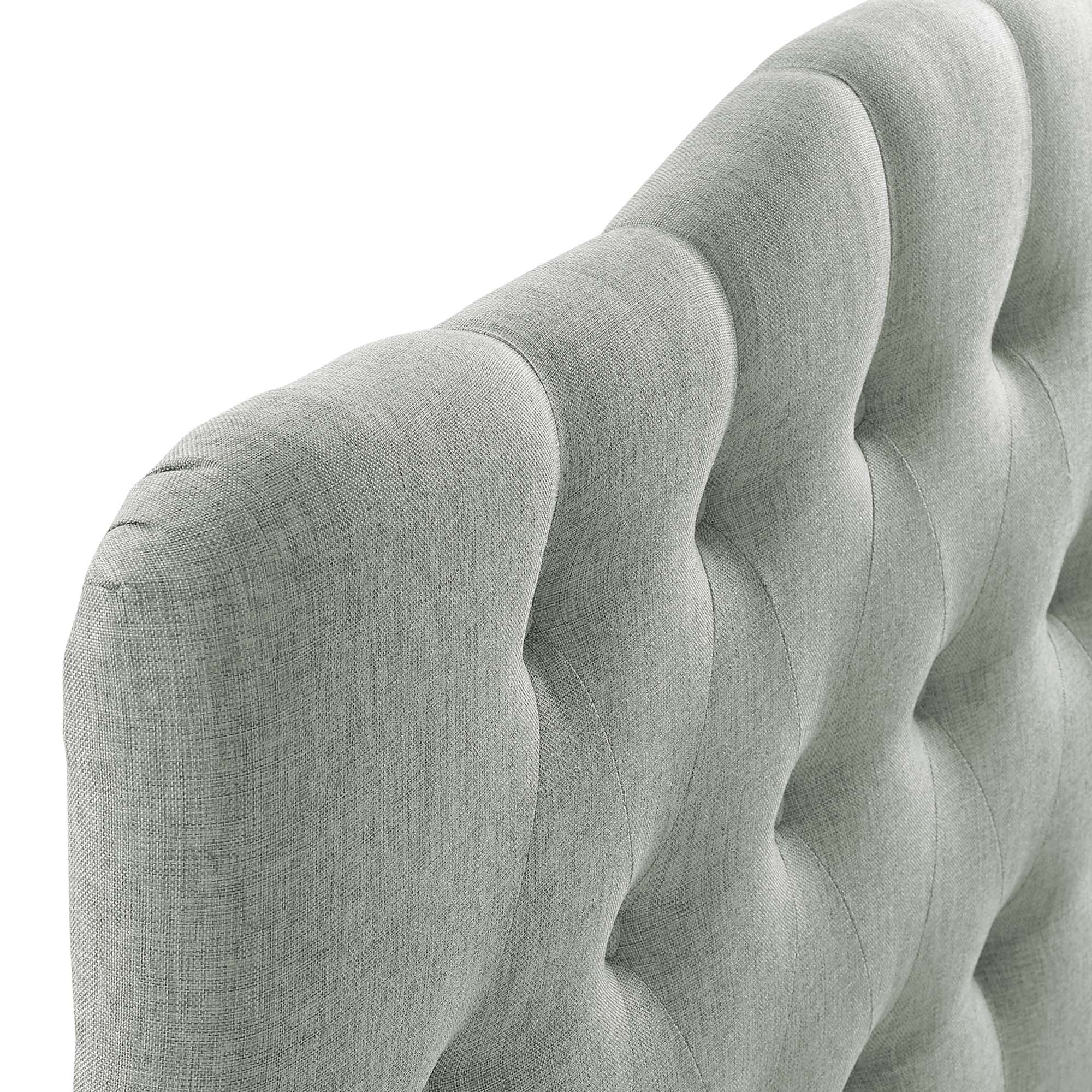 Annabel Queen Upholstered Fabric Headboard