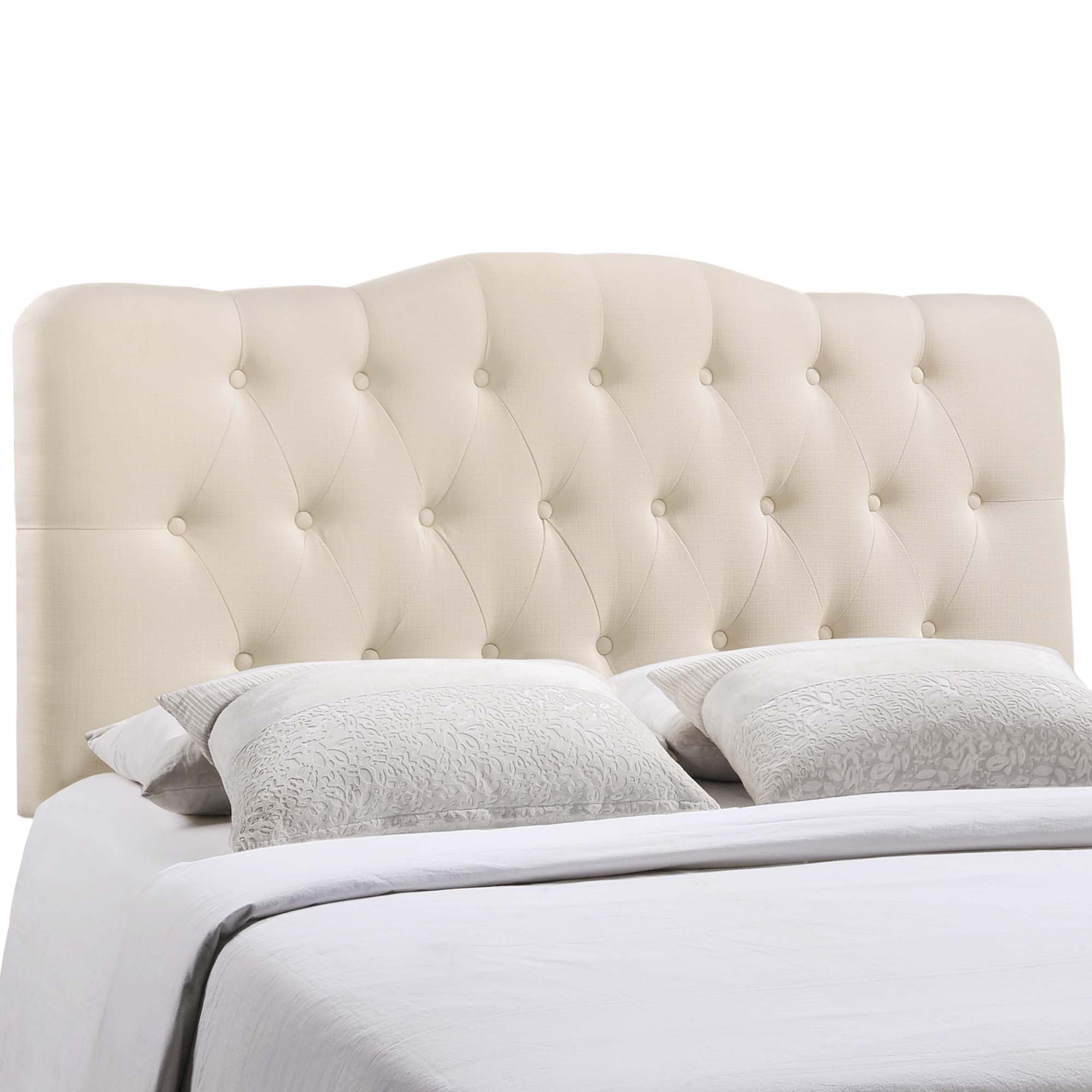 Annabel Full Upholstered Fabric Headboard