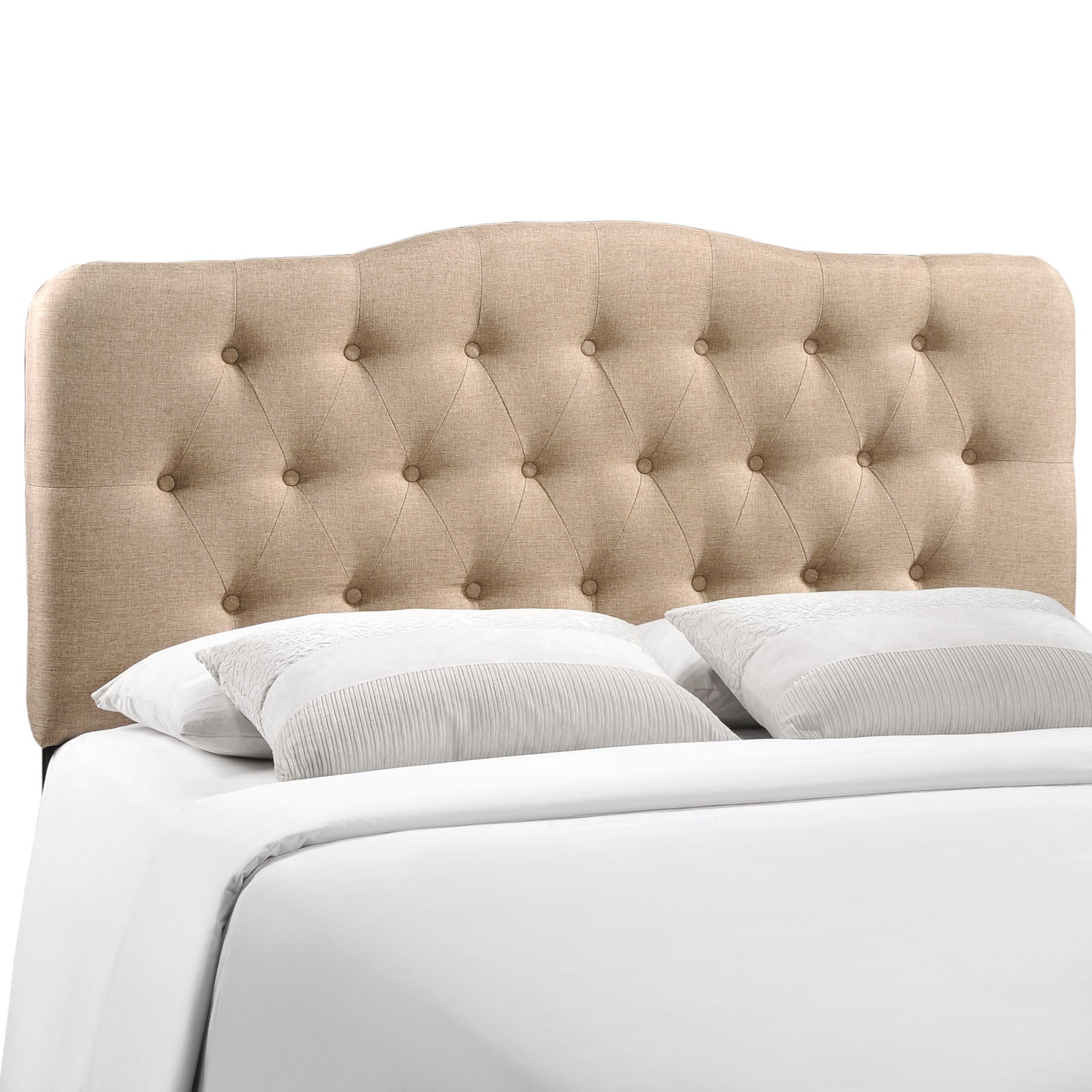 Annabel King Upholstered Fabric Headboard