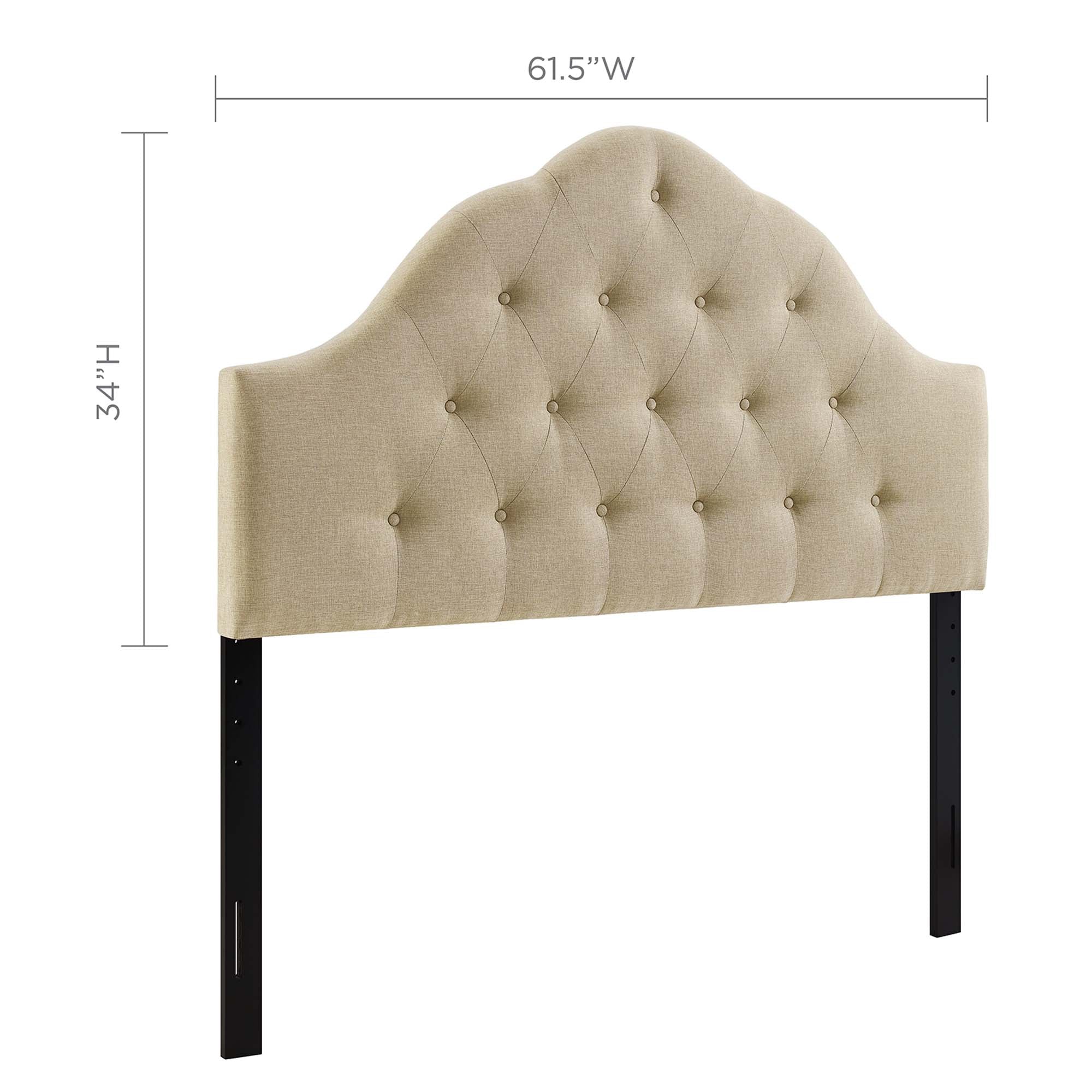 Sovereign Queen Upholstered Fabric Headboard