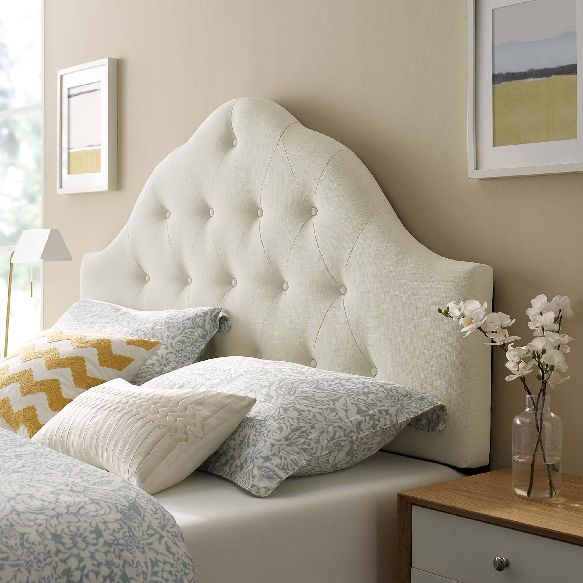 Sovereign Full Upholstered Fabric Headboard