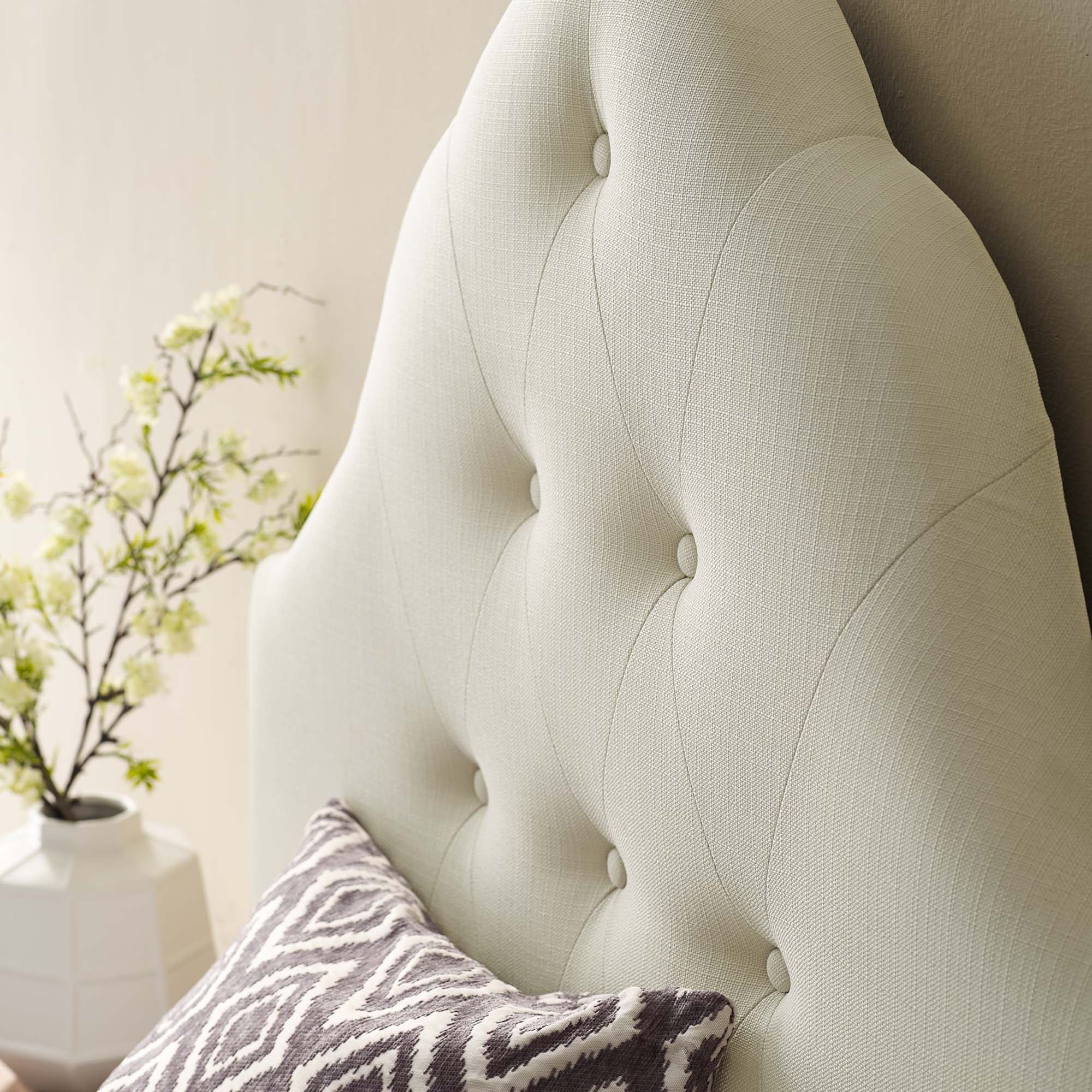 Sovereign Twin Upholstered Fabric Headboard