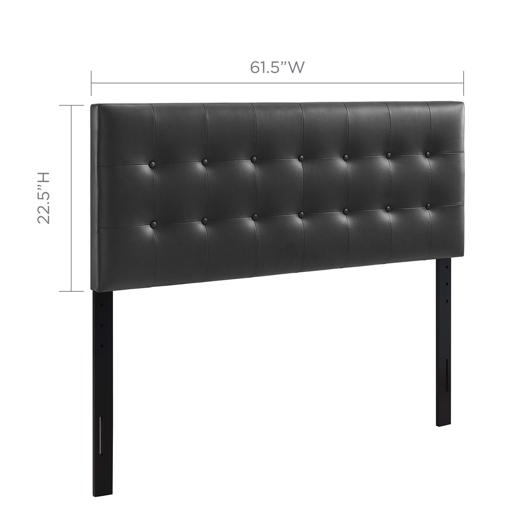 Emily Queen Upholstered Vinyl Headboard