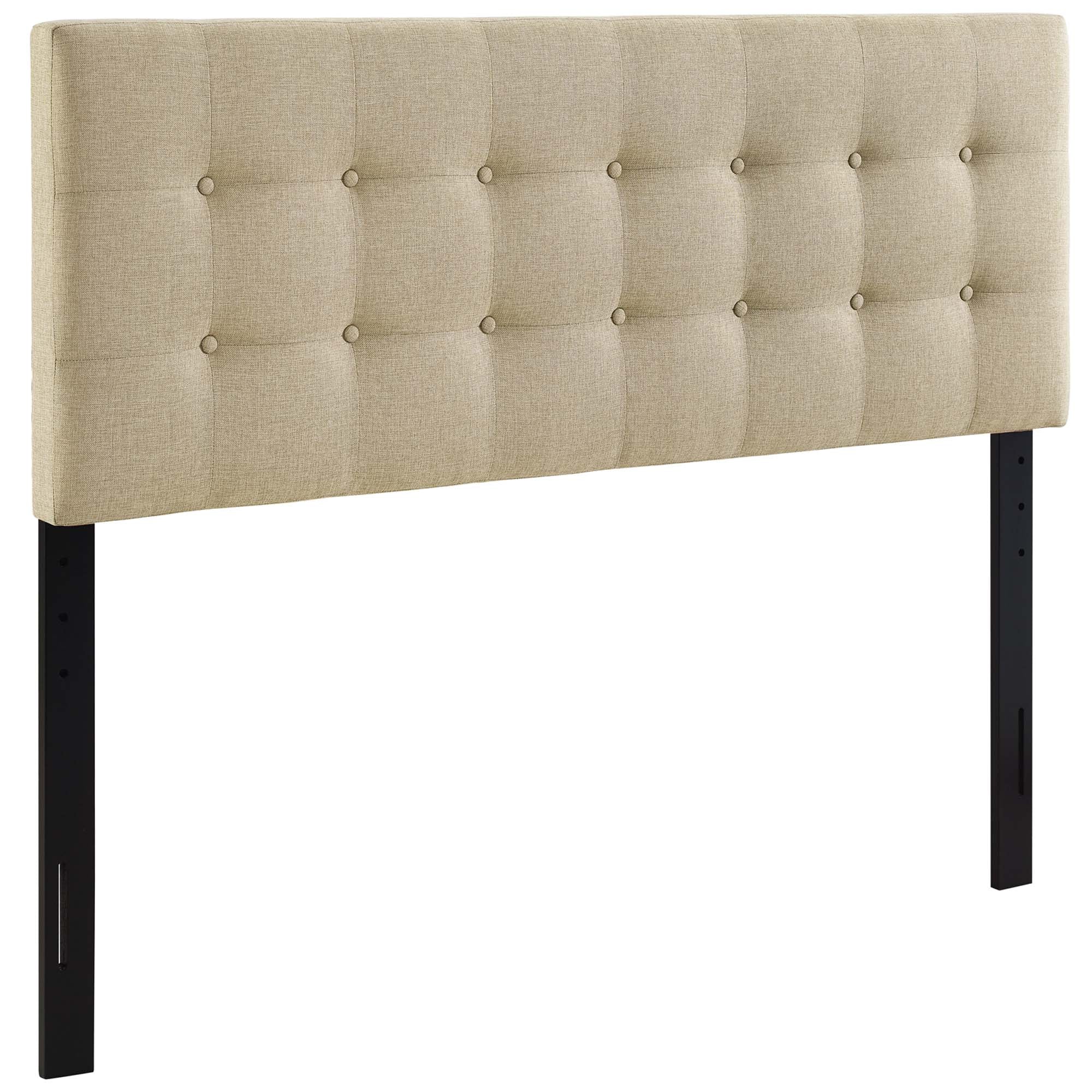 Emily Full Upholstered Fabric Headboard