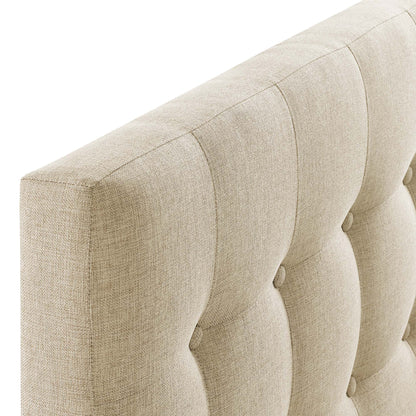 Emily Twin Upholstered Fabric Headboard