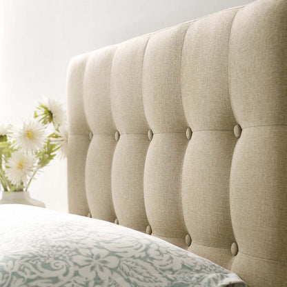 Emily Twin Upholstered Fabric Headboard