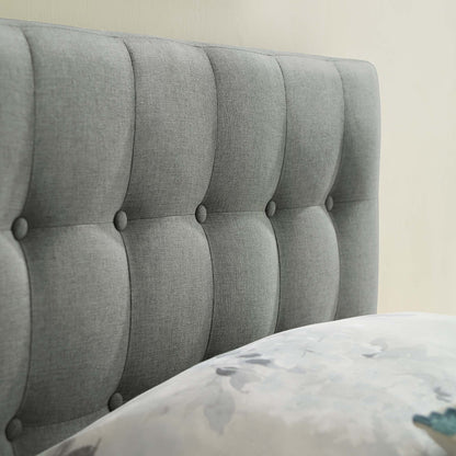Emily Twin Upholstered Fabric Headboard