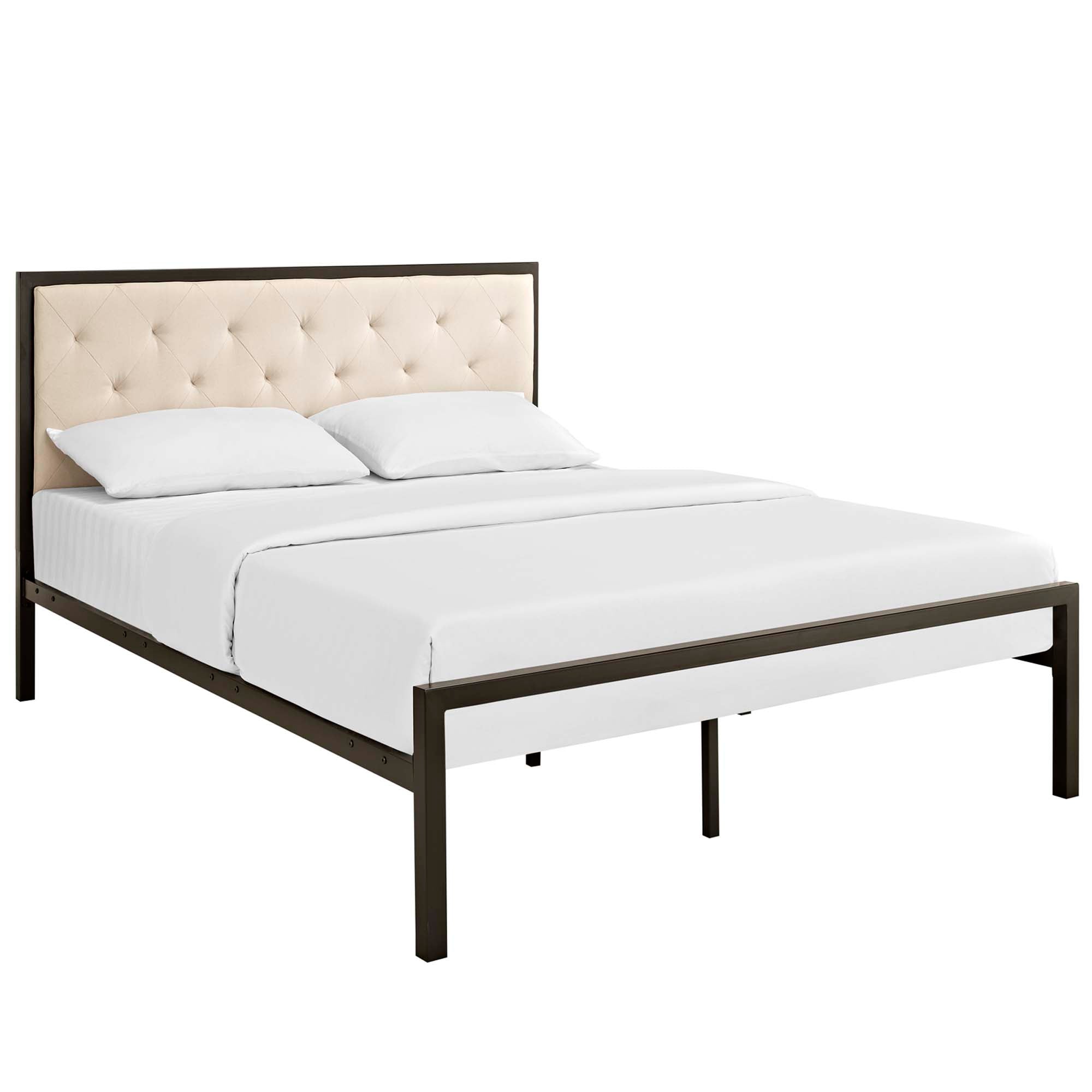 Mia Queen Fabric Bed