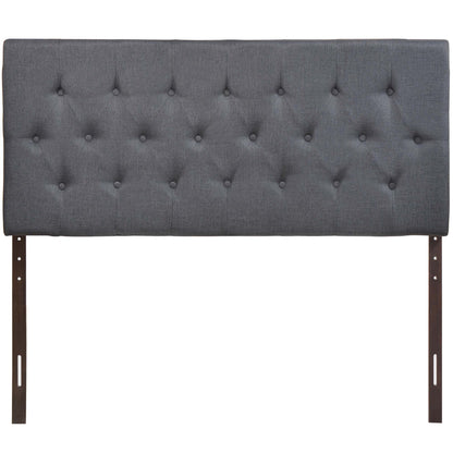 Clique Queen Upholstered Fabric Headboard
