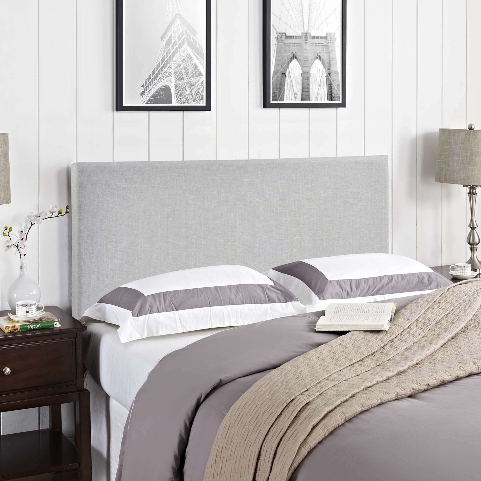 Region Queen Upholstered Headboard