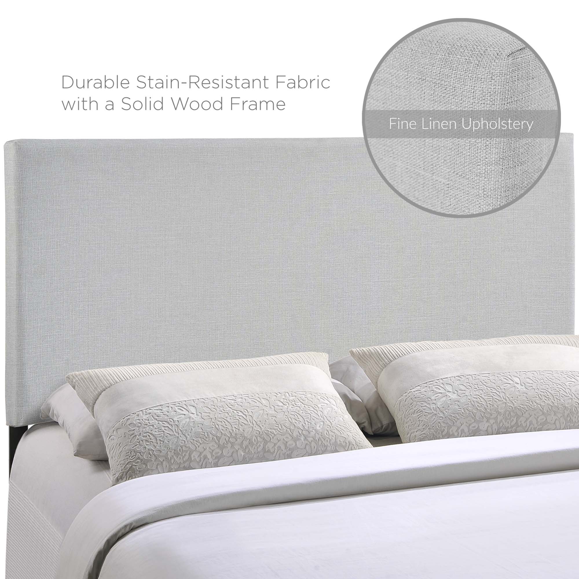 Region Full Upholstered Fabric Headboard