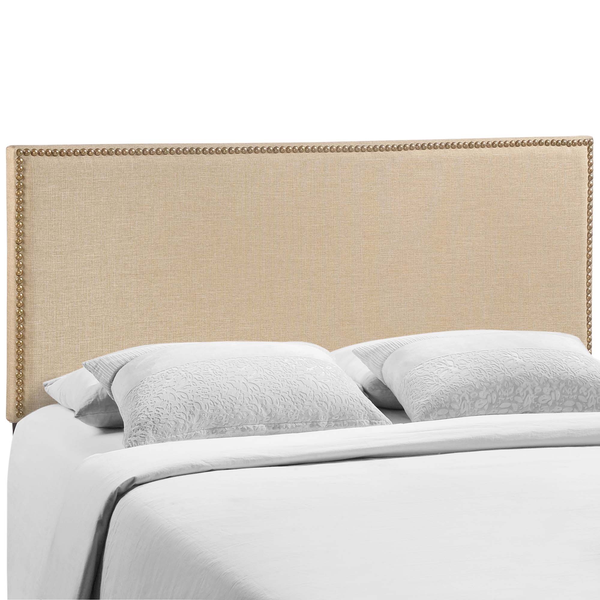 Region Nailhead Queen Upholstered Headboard