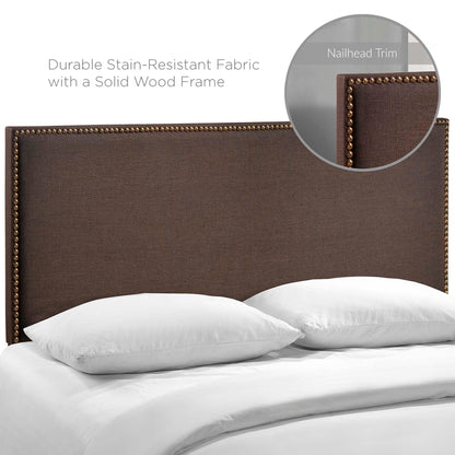 Region Nailhead Queen Upholstered Headboard