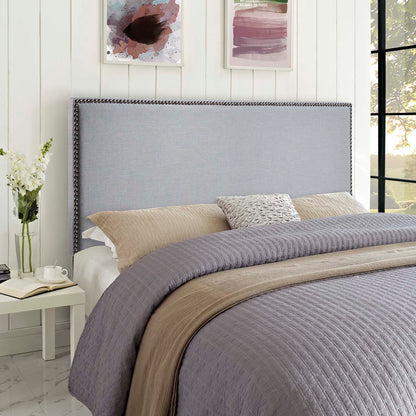 Region Nailhead Queen Upholstered Headboard