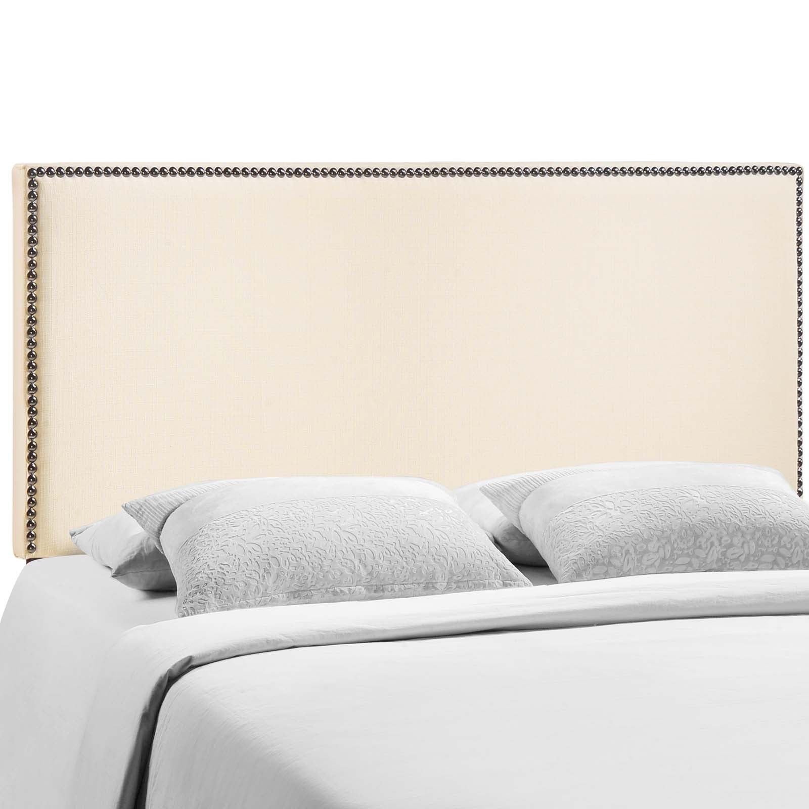 Region Nailhead Queen Upholstered Headboard