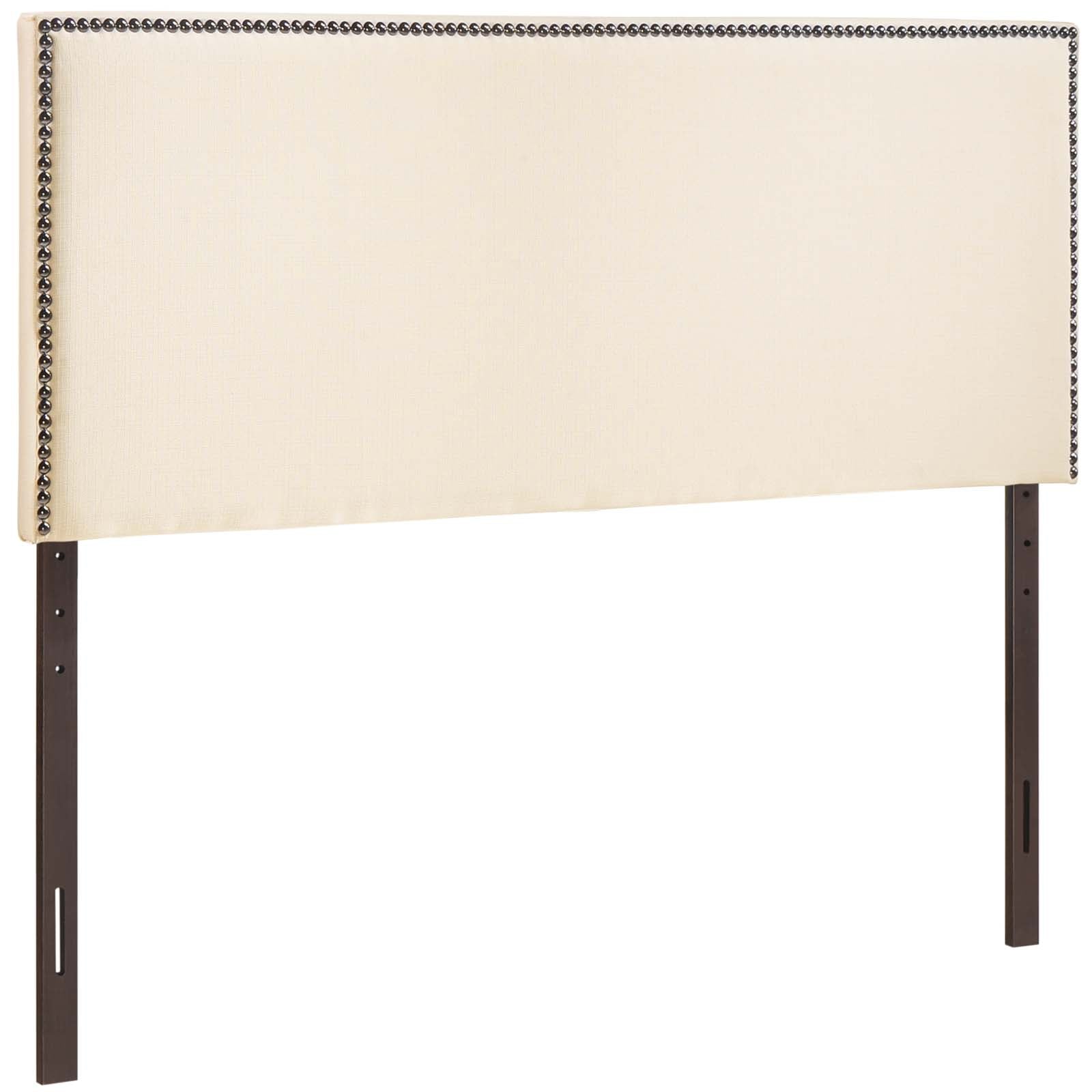 Region Nailhead King Upholstered Headboard