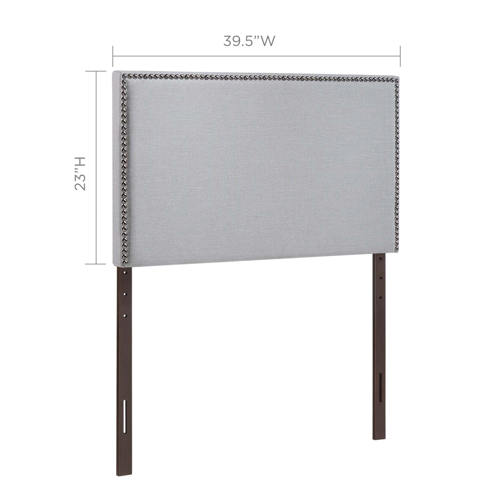 Region Nailhead Twin Upholstered Headboard