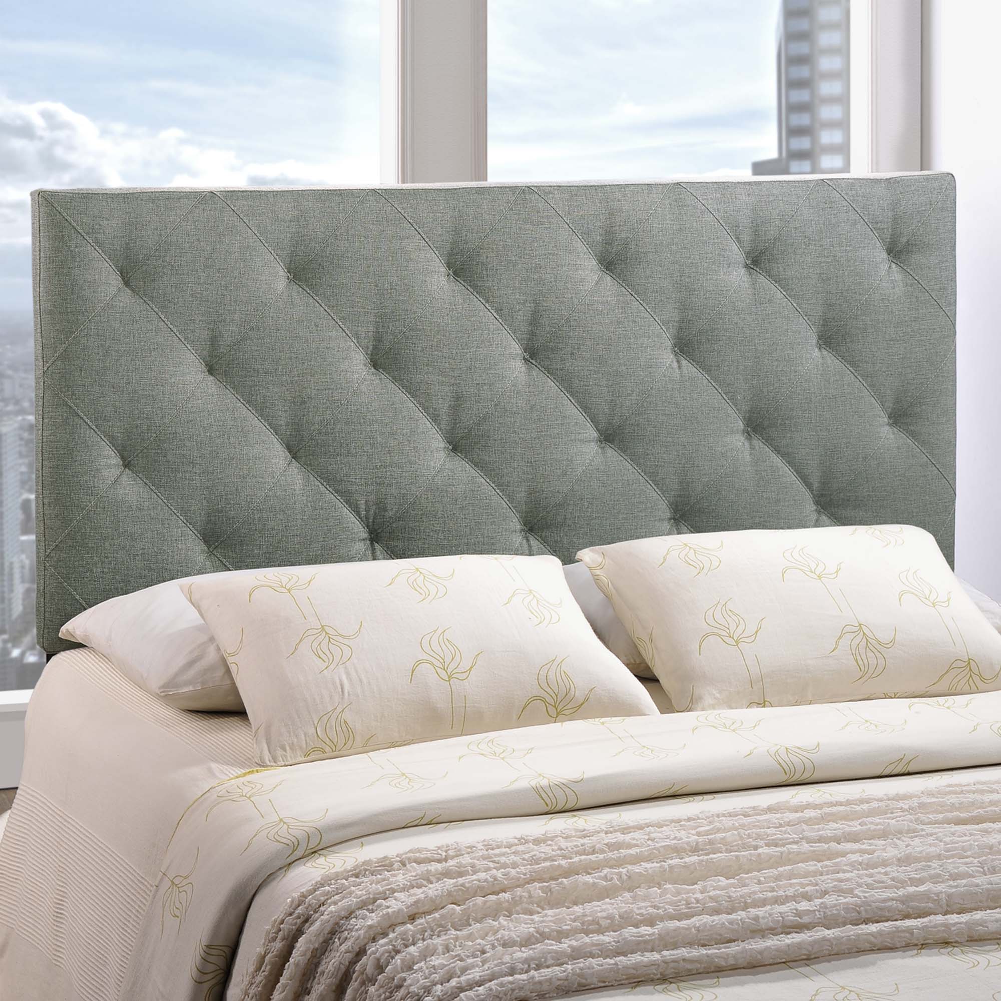 Theodore Full Upholstered Fabric Headboard