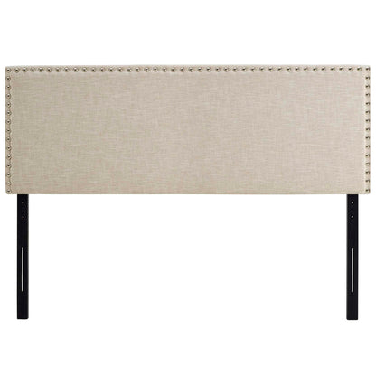 Phoebe Queen Upholstered Fabric Headboard