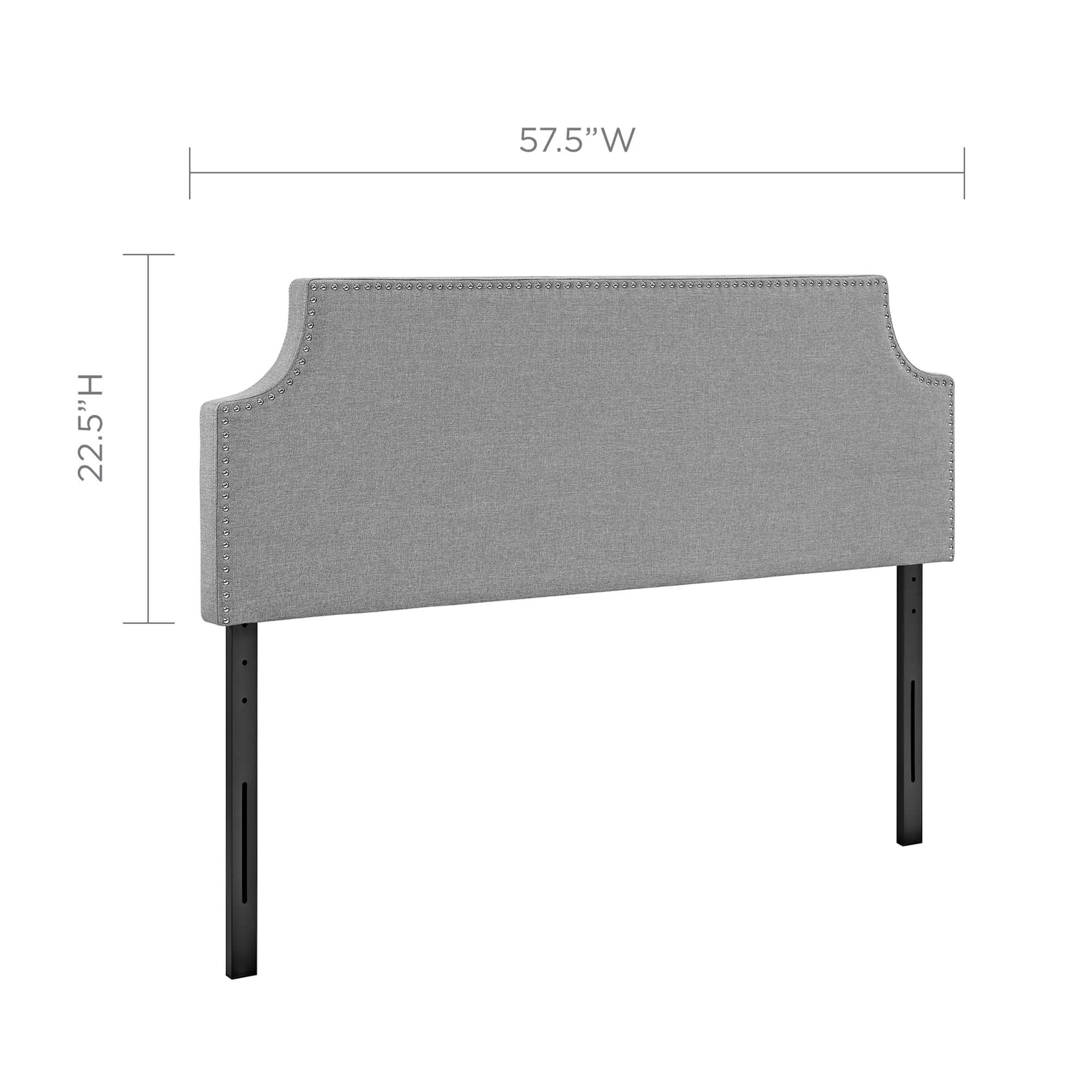 Laura Full Upholstered Fabric Headboard