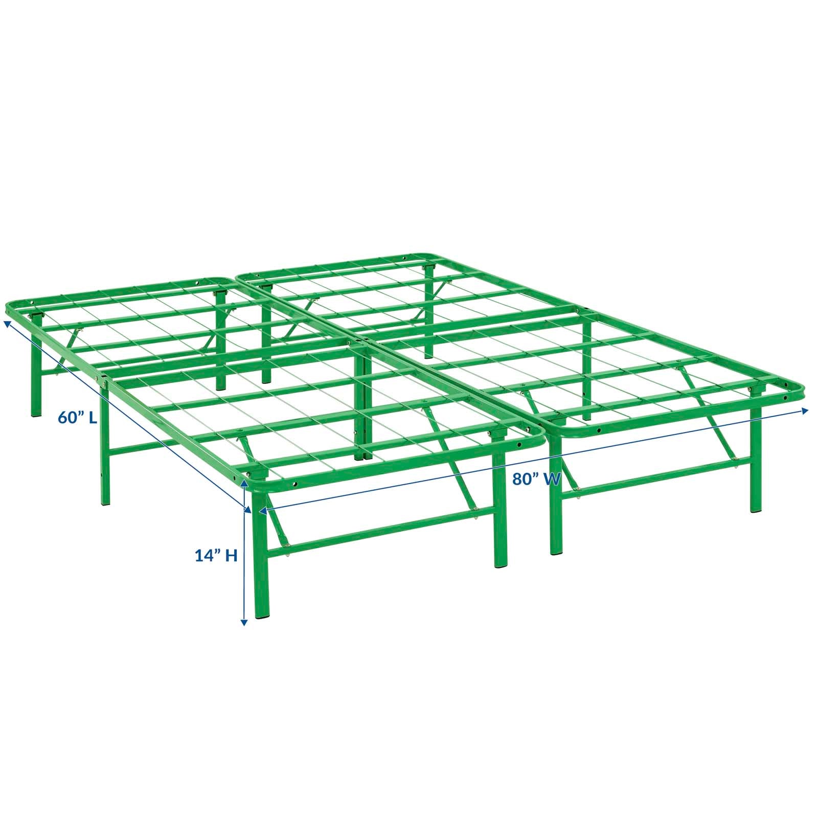 Horizon Queen Stainless Steel Bed Frame