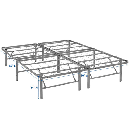 Horizon Queen Stainless Steel Bed Frame