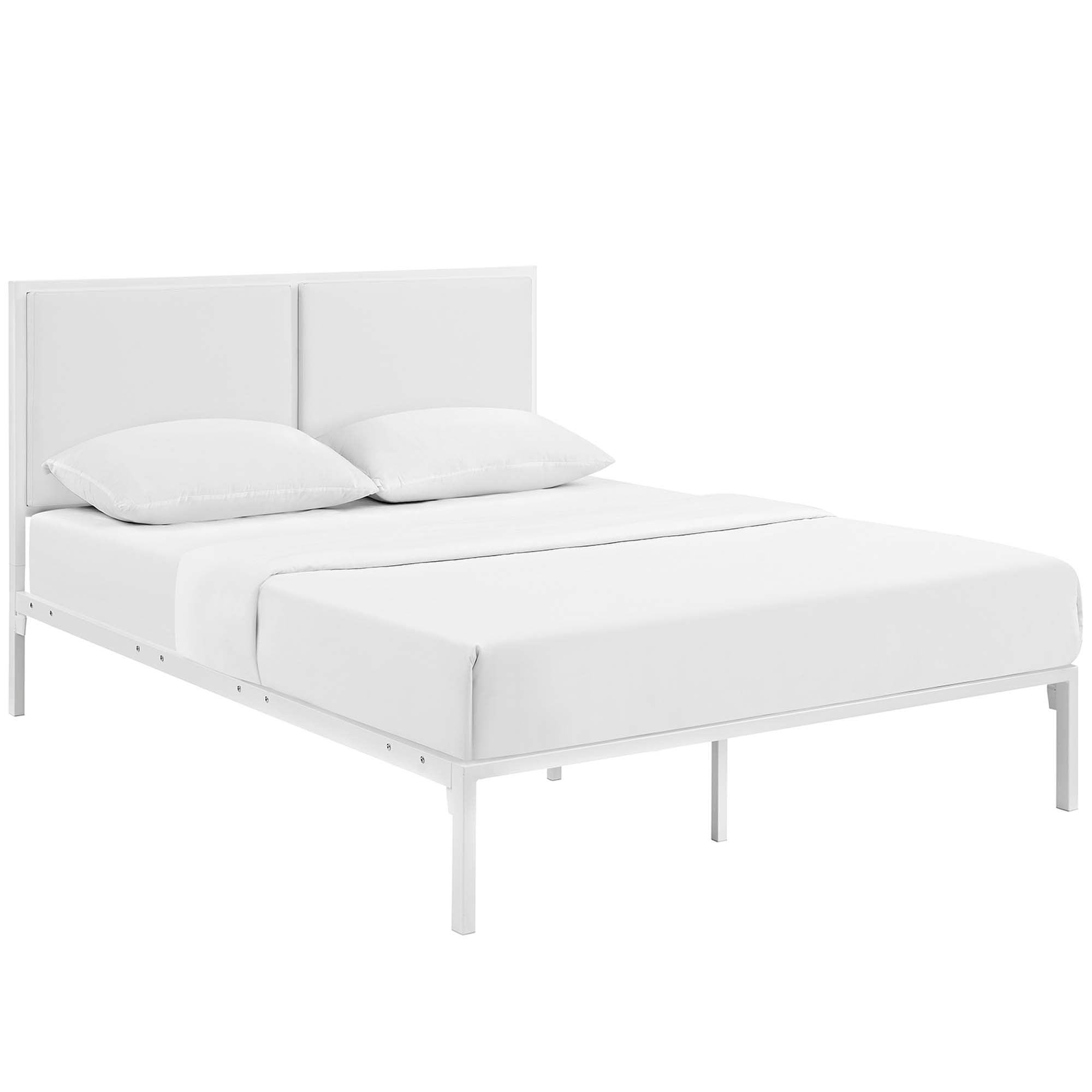 Della King Vinyl Bed