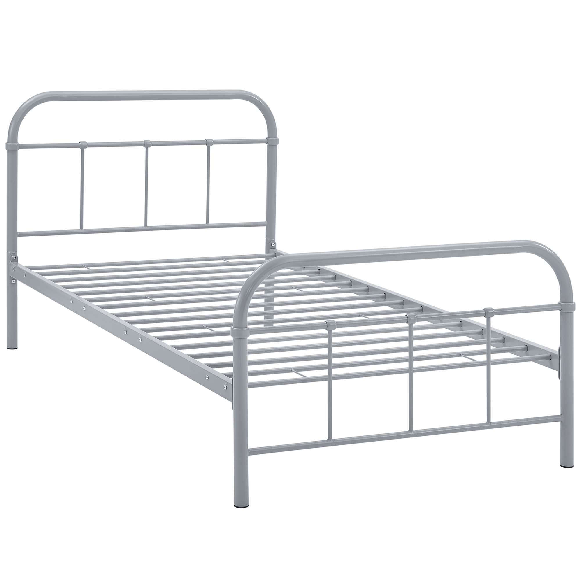 Maisie Twin Stainless Steel Bed Frame