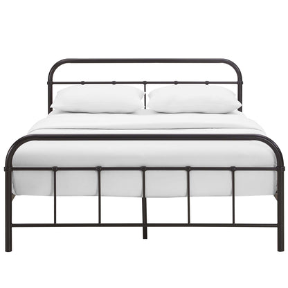 Maisie Queen Stainless Steel Bed Frame