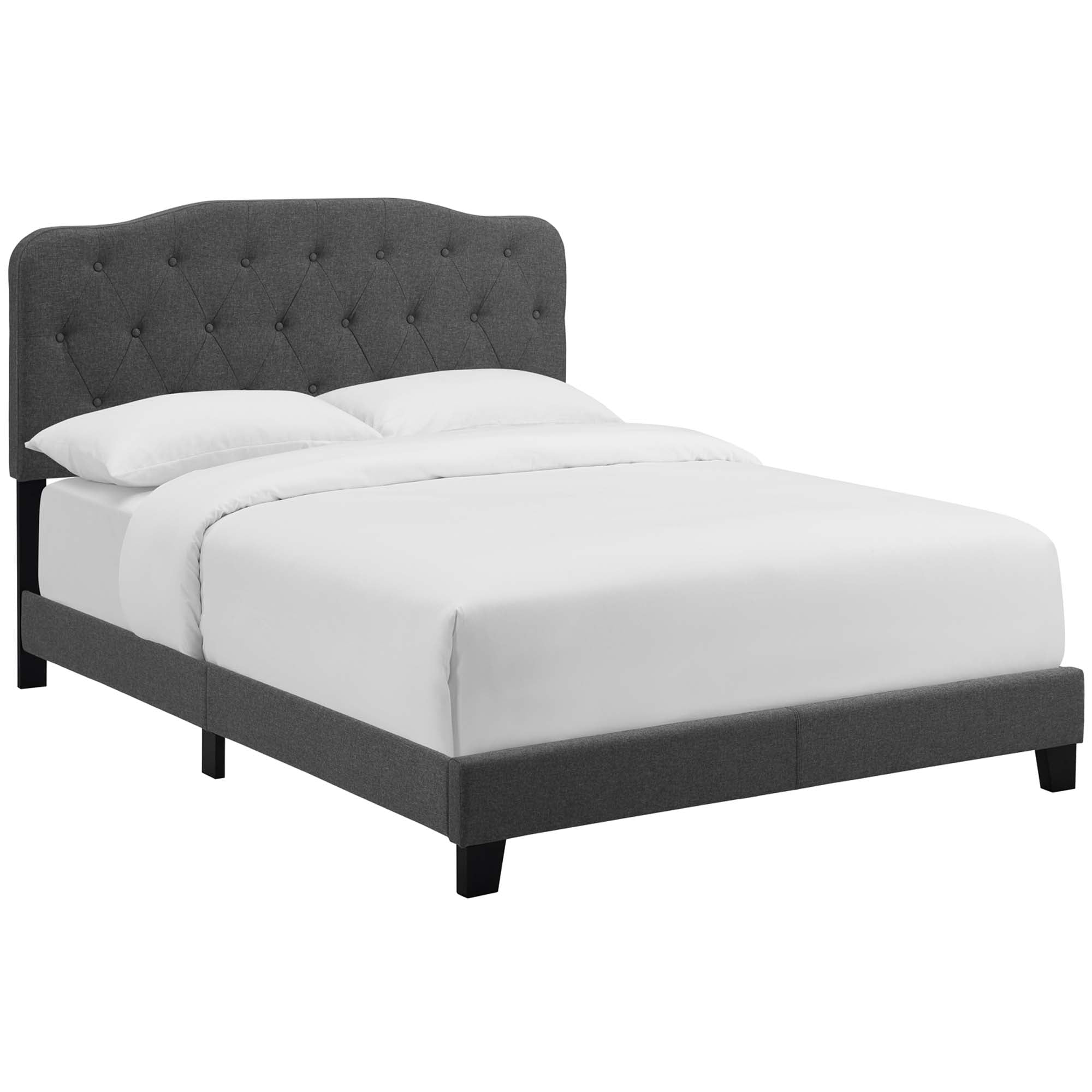 Amelia Full Upholstered Fabric Bed